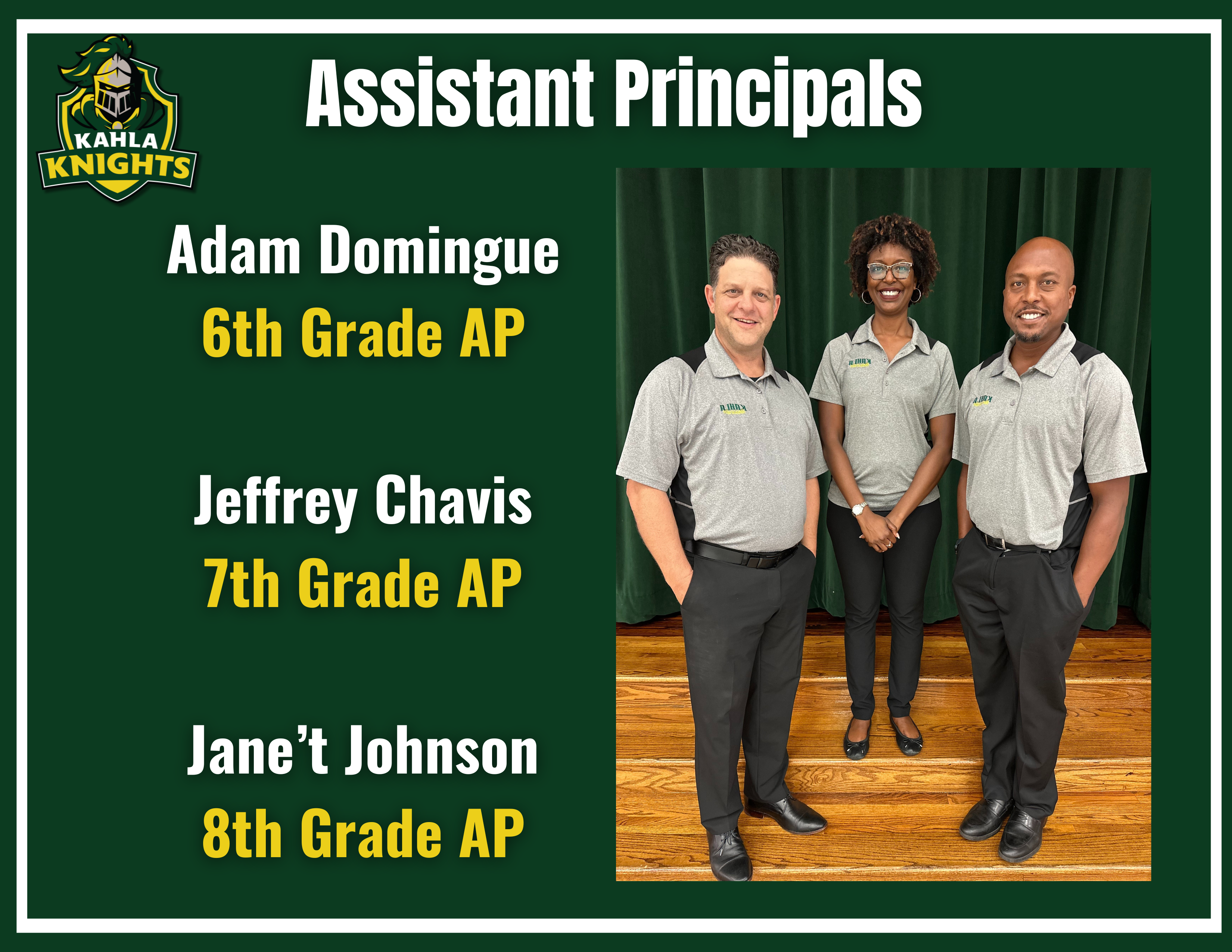 Assistant Principals 